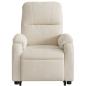 Preview: Massagesessel mit Aufstehhilfe Beige Mikrofasergewebe