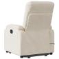 Preview: Massagesessel Aufstehhilfe Elektrisch Beige Mikrofasergewebe
