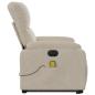 Preview: Massagesessel Aufstehhilfe Elektrisch Beige Mikrofasergewebe