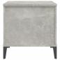 Preview: Couchtisch Betongrau 60x44,5x45 cm Holzwerkstoff
