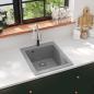 Preview: Granitspüle Einzelbecken Grau