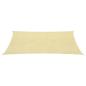 Preview: Sonnensegel 160 g/m² Beige 3x4 m HDPE