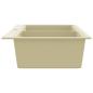 Preview: Granitspüle Doppelbecken Beige