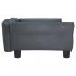 Preview: Hundebett Dunkelgrau 95x55x30 cm Samt