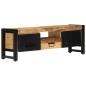 Preview: TV-Schrank 120x30x40 cm Massivholz Mango