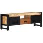 Preview: TV-Schrank 120x30x40 cm Massivholz Mango