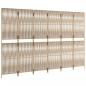 Preview: Paravent 6-tlg. Beige Poly Rattan