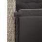 Preview: 9-tlg. Garten-Essgruppe mit Kissen Hellgrau Poly Rattan