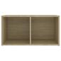 Preview: TV-Schränke 4 Stk. Sonoma-Eiche 72x35x36,5 cm Holzwerkstoff