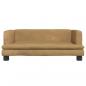 Preview: Hundebett Braun 80x45x30 cm Samt