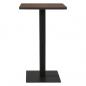 Preview: Bistrotisch Dunkle Esche 70x70x107 cm
