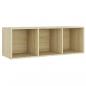 Preview: TV-Schrank Sonoma-Eiche 107x35x37 cm Holzwerkstoff