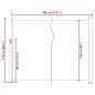 Preview: Ausziehbare Seitenmarkise 170×300 cm Creme