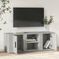 Preview: TV-Schrank Betongrau 100x31,5x35 cm Holzwerkstoff
