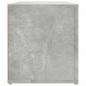 Preview: TV-Schrank Betongrau 100x31,5x35 cm Holzwerkstoff