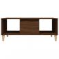 Preview: Couchtisch Braun Eichen-Optik 90x50x36,5 cm Holzwerkstoff