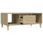 Preview: Couchtisch Sonoma-Eiche 90x50x36,5 cm Holzwerkstoff
