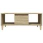 Preview: Couchtisch Sonoma-Eiche 90x50x36,5 cm Holzwerkstoff