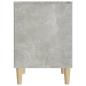 Preview: ARDEBO.de - Nachttisch Betongrau 40x35x50 cm