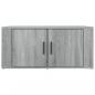 Preview: Couchtisch Grau Sonoma 80x50x36 cm Holzwerkstoff