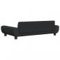 Preview: Hundebett Schwarz 100x54x33 cm Samt