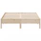 Preview: Massivholzbett ohne Matratze 150x200 cm Kiefernholz