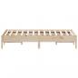 Preview: Massivholzbett ohne Matratze 150x200 cm Kiefernholz