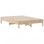 Preview: Massivholzbett ohne Matratze 150x200 cm Kiefernholz