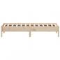 Preview: Massivholzbett ohne Matratze 75x190 cm Kiefernholz