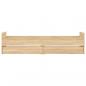 Preview: Bett mit Schubladen Sonoma-Eiche 75x190 cm