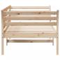 Preview: Tagesbett 75x190 cm Massivholz Kiefer
