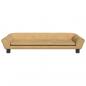 Preview: Hundebett Braun 100x50x21 cm Samt