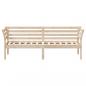 Preview: Tagesbett ohne Matratze 90x190 cm Massivholz Kiefer