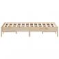 Preview: Massivholzbett ohne Matratze 160x200 cm Kiefernholz