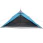 Preview: Tipi-Campingzelt 1 Person Blau Wasserdicht