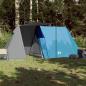 Preview: Campingzelt 3 Personen Blau Wasserfest