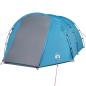 Preview: Tunnelzelt 4 Personen Blau Wasserdicht