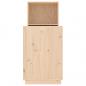Preview: Schreibtisch 110x53x117 cm Massivholz Kiefer 