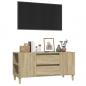 Preview: TV-Schrank Sonoma-Eiche 102x44,5x50 cm Holzwerkstoff