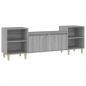 Preview: TV-Schrank Grau Sonoma 160x35x55 cm Holzwerkstoff