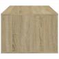 Preview: Couchtisch Sonoma-Eiche 100x50,5x35 cm Holzwerkstoff