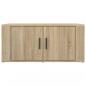 Preview: Couchtisch Sonoma-Eiche 80x50x36 cm Holzwerkstoff
