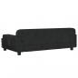 Preview: Hundebett Schwarz 90x53x30 cm Samt