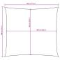 Preview: Sonnensegel Oxford-Gewebe Quadratisch 3x3 m Taupe