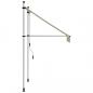 Preview: Einziehbare Markise Handbetrieben 100 cm Creme