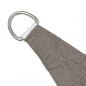 Preview: Sonnensegel Oxford-Gewebe Quadratisch 2,5x2,5 m Taupe
