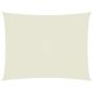 Preview: Sonnensegel Oxford-Gewebe Rechteckig 4x5 m Creme
