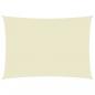 Preview: Sonnensegel Oxford-Gewebe Rechteckig 6x8 m Creme