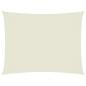 Preview: Sonnensegel Oxford-Gewebe Rechteckig 6x8 m Creme
