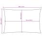 Preview: Sonnensegel Oxford-Gewebe Rechteckig 6x8 m Creme